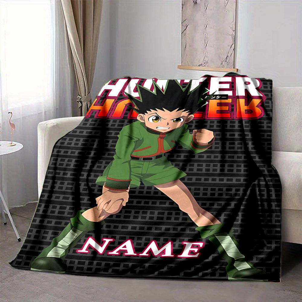Custom 1pc Adventure Hunter World Blanket, Soft And Comfortable Blanket, Casual Warm, Camping Travel Blanket, Birthday Gift Q912134