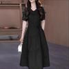 ZANZEA Women Casual V-Neck Loose Summer Short Sleeve Long Dress