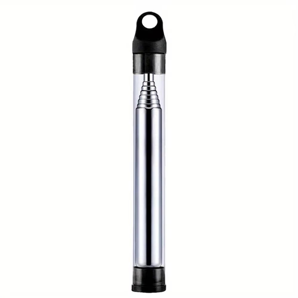 

Stainless Steel Fire Blowing Tube Telescopic Fire-making Tool Lightweight Fire Blower Pipe Garden чёрный