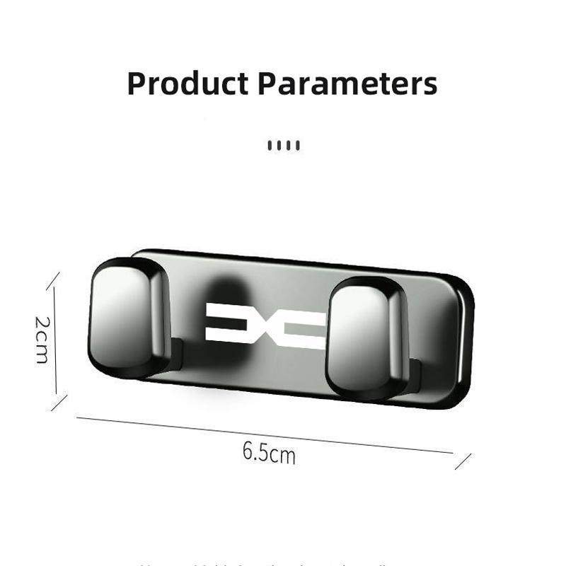 BGS1 1Pcs Car Interior Metal Storage Hook Phone Holder For Dacia Logan Sandero Duster Lodgy Spring Jogger Dokker Stepway Bigster