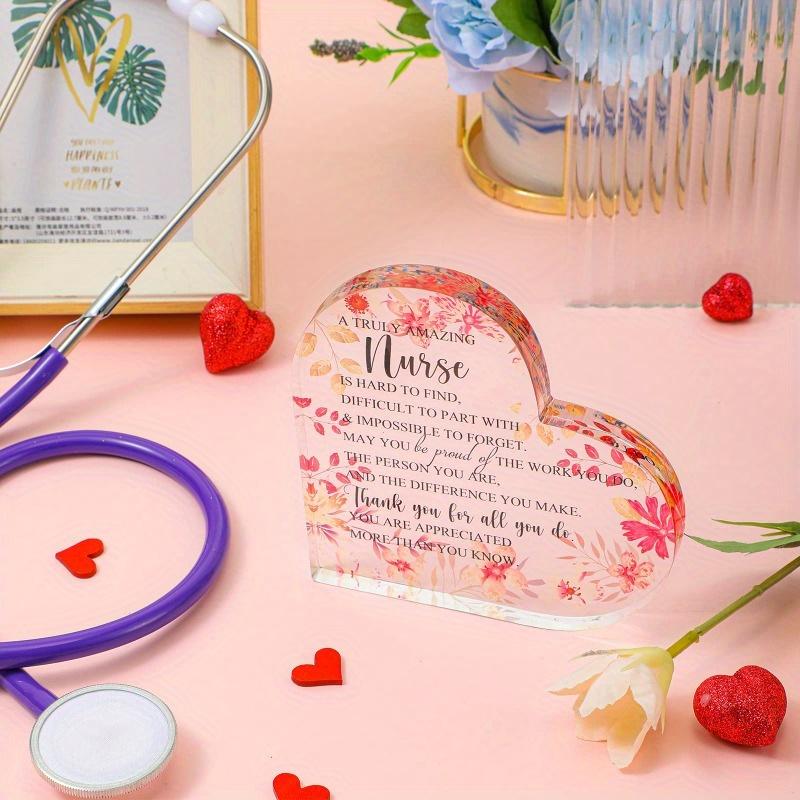 Truly Amazing Nurse: Acrylic Keepsake Table Decorations & Gifts for Women