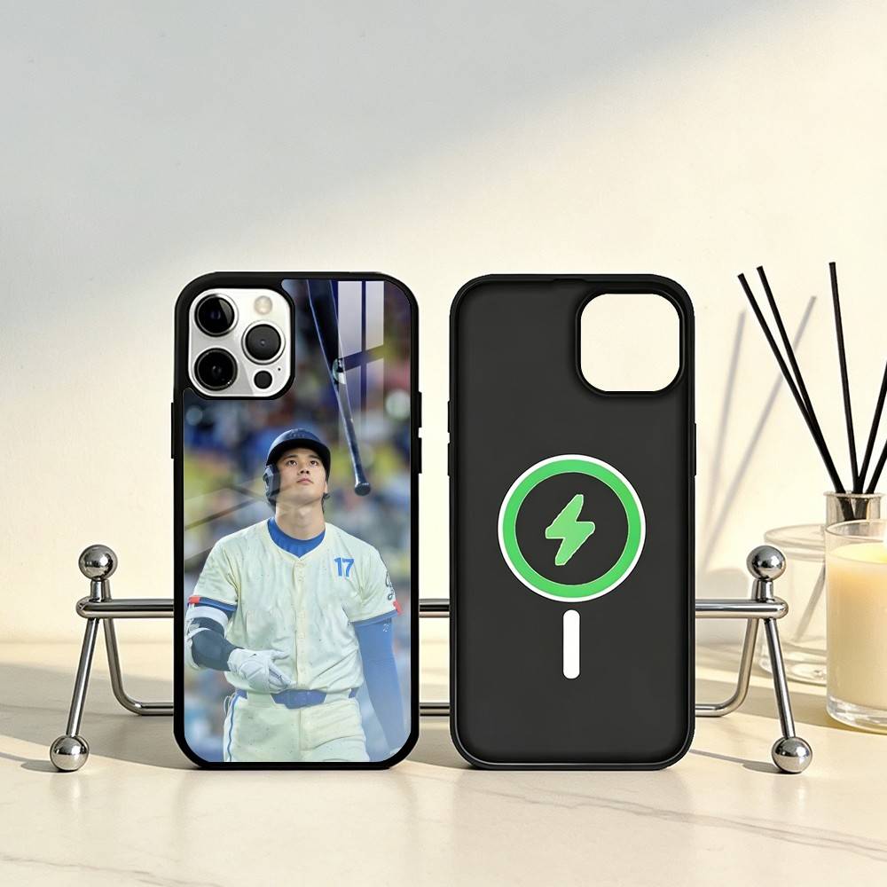 Pitcher S-Shohei Ohtani Phone Case For iPhone17,16,15,14,13,12,11 Plus,Pro Max Magnetic For Magsafe Wireless Charging