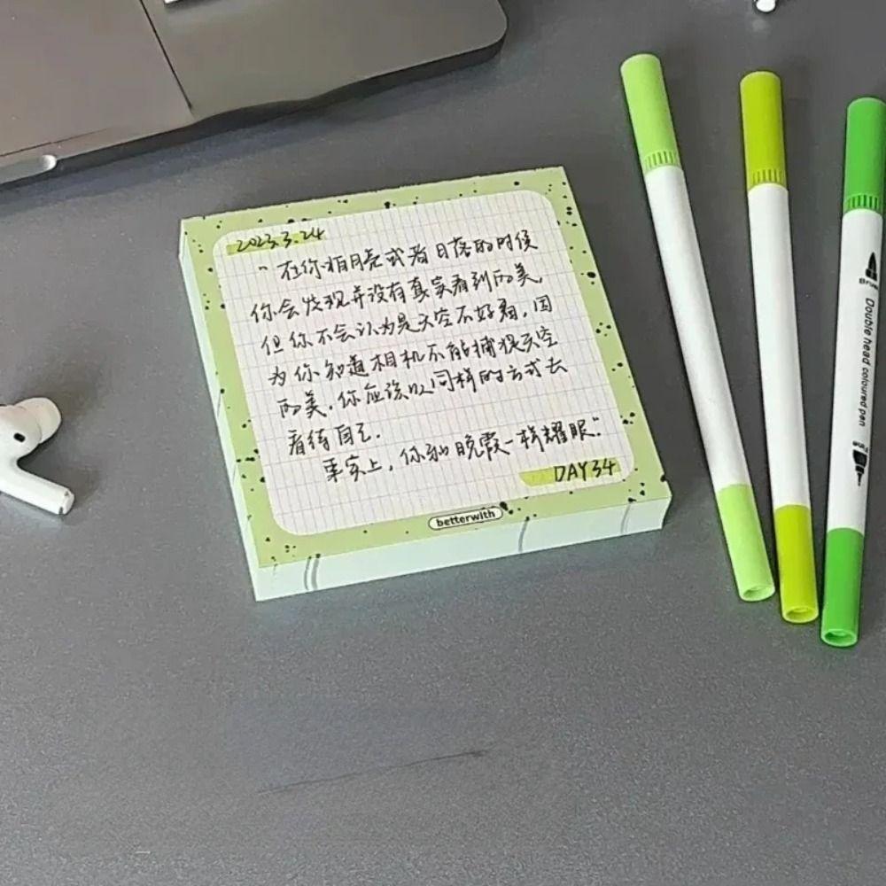 50 Pads/Pack Office Supplies Scrapbooking Notepads School Stationery Notepads Posits  Student