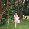 Yuanzu Kids Indoor Outdoor Curved Plate Swing