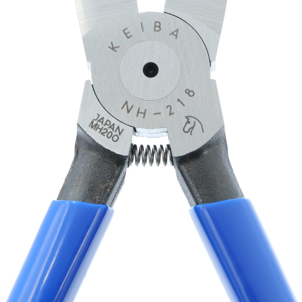Maruto Hasegawa Kosakujo KEIBA Electrician's Thin-Blade Nippers, Standard, 200mm, NH-218