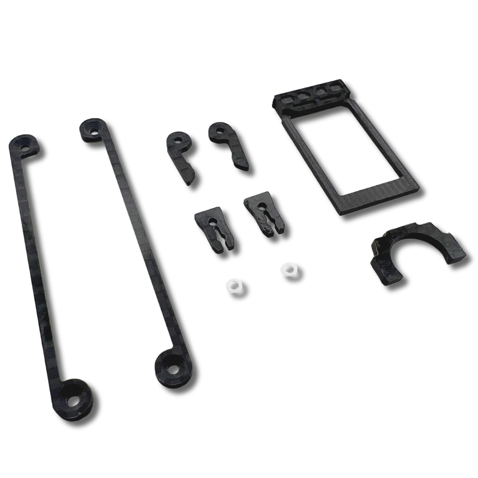 

TAGATORON набір з 5 карбонових деталей для шасі MS [Тримач BridgeGearКришка редуктора посиленняУтримувач двигунаДержатель] з інструкцією