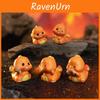 Entzückende Miniatur-Drachenfiguren Harz Cartoon Schreibtischdeko Blind Box Sammlung