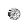 Heart Engraved Pendant Unisex Jewelry Silver 791762CZ