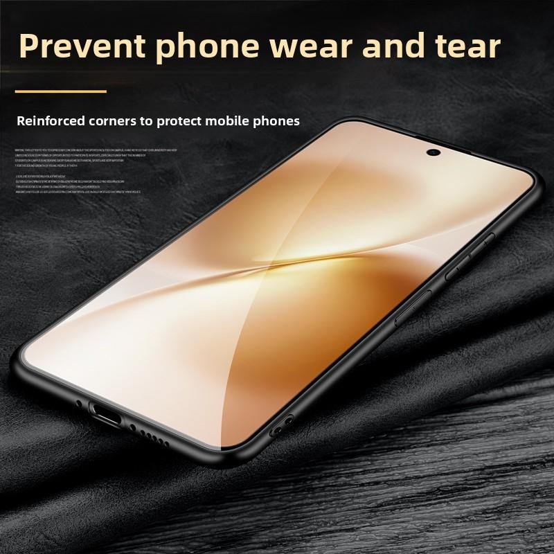 Premium Genuine Cowhide Litchi Leather Case for X200 Ultra X200s X100s X90s Pro Pus X100 Hardware Len Full Protection Hard Cover