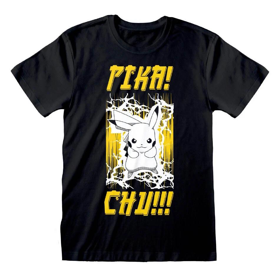 

Pikachu Electrifying Pokemon t shirt, anime pokemon yellow cute lot 2XL