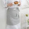 Cotton Waist Apron Elegant Cafes Apron Home Use Cooking Half Apron  Kitchen