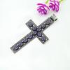 Amethyst Pendant Gemstone Jewelry, 925 Solid Sterling Silver Pendant, Gift For Women Handmade Pendant