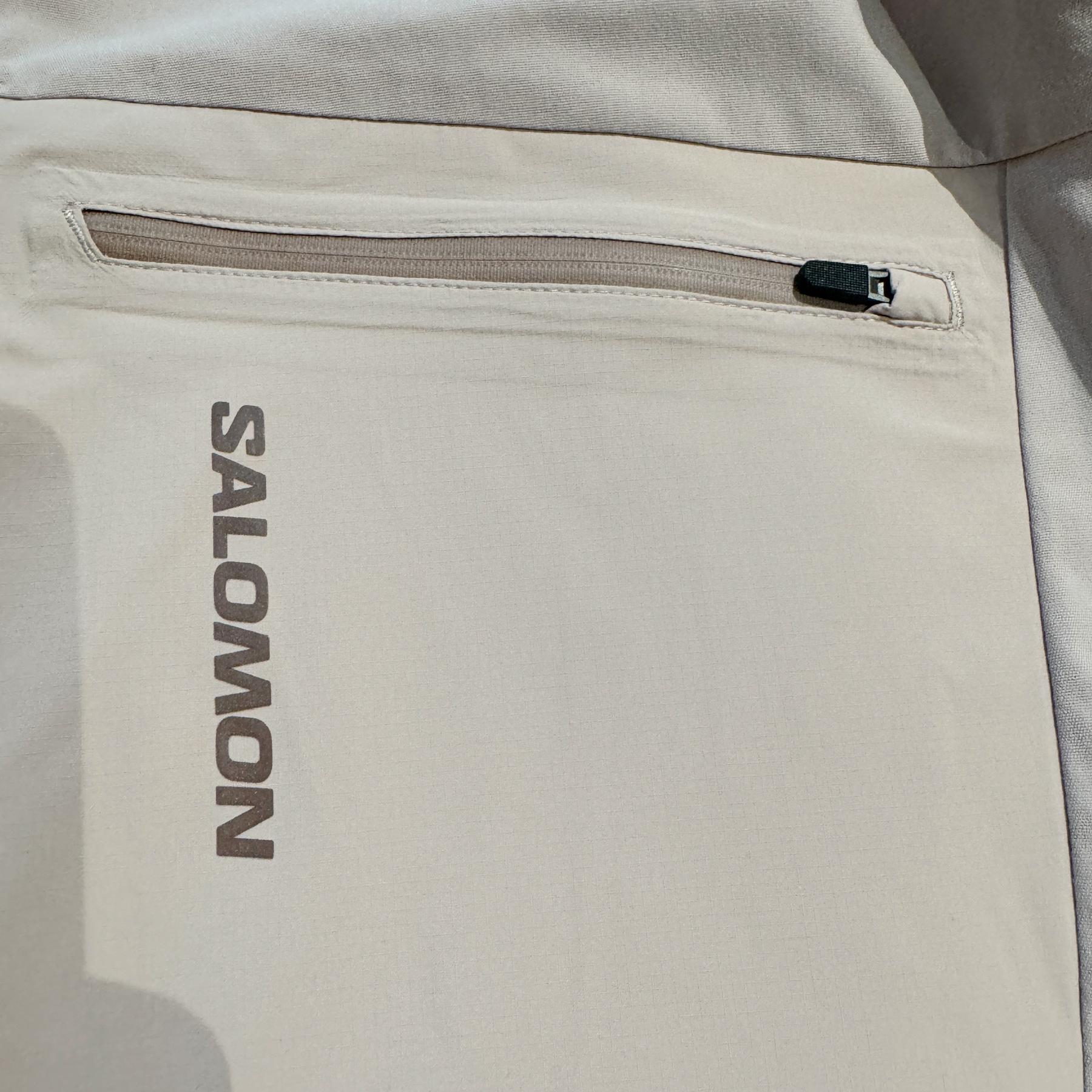 

Salomon Outerpath Outdoor Series Водоотталкивающие Дышащие Походные Прямого Кроя Удобные Повседневные Брюки Унисекс Брюки Ethereal-Brown C24704 XS