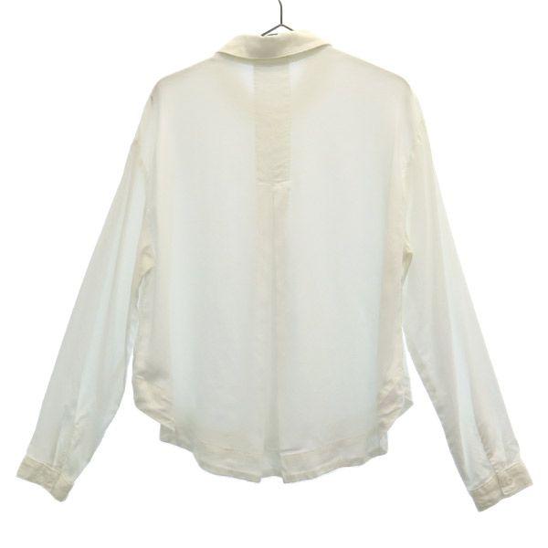 Bella Dahl Long Sleeve Shirt S White Blouse Women Used