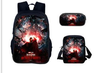 Rhythm Box Sprunki Student School Bag Backpack Backpack Three-Piece Set
