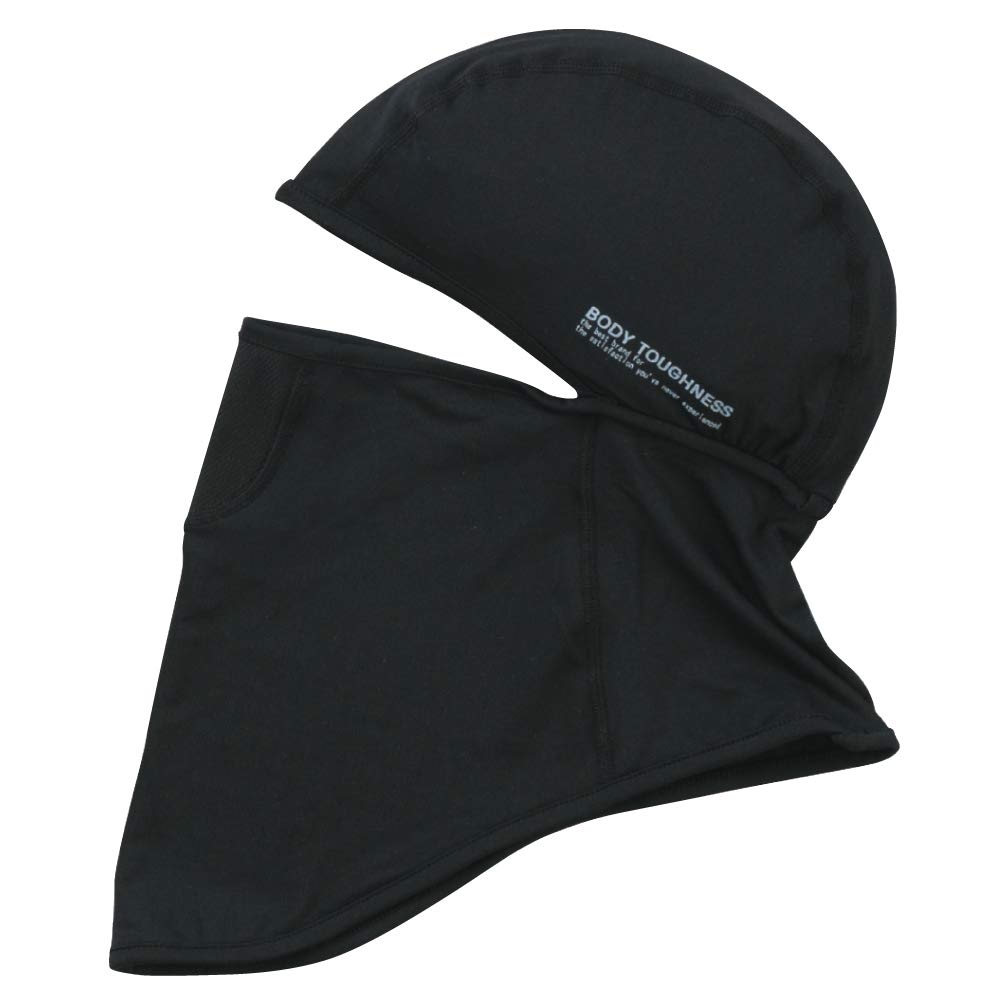 

Otafuku Gloves Летняя маска для лица на всю голову Защита от УФ-лучей [Влагоотводящая, Быстросохнущая, Прохладная на ощупь, Дезодорирующая, Защитная, Компрессионная] JW-614 Черная, Размер, чёрный