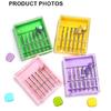 Nail Bits for Nail Drills Complete Manicure Accessories Set Safe Cutter Bit DIY Nail Preparation System
