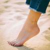 Cavigliera Farfalla Creativa Cavigliera da Spiaggia a Farfalla Vuota Estate Caviglia Per Donne C1014-44