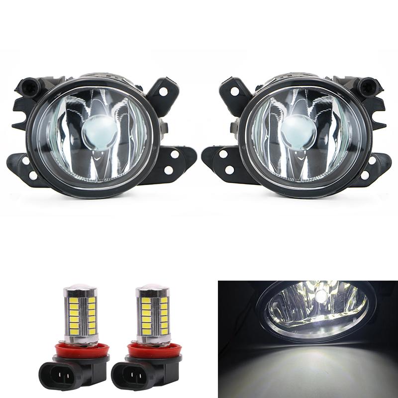 Fog Lamp Assembly For Mercedes Benz C ML GL Class X164 W164 W204 Front Bumper Anti Fog Light 2518200756 2518200856