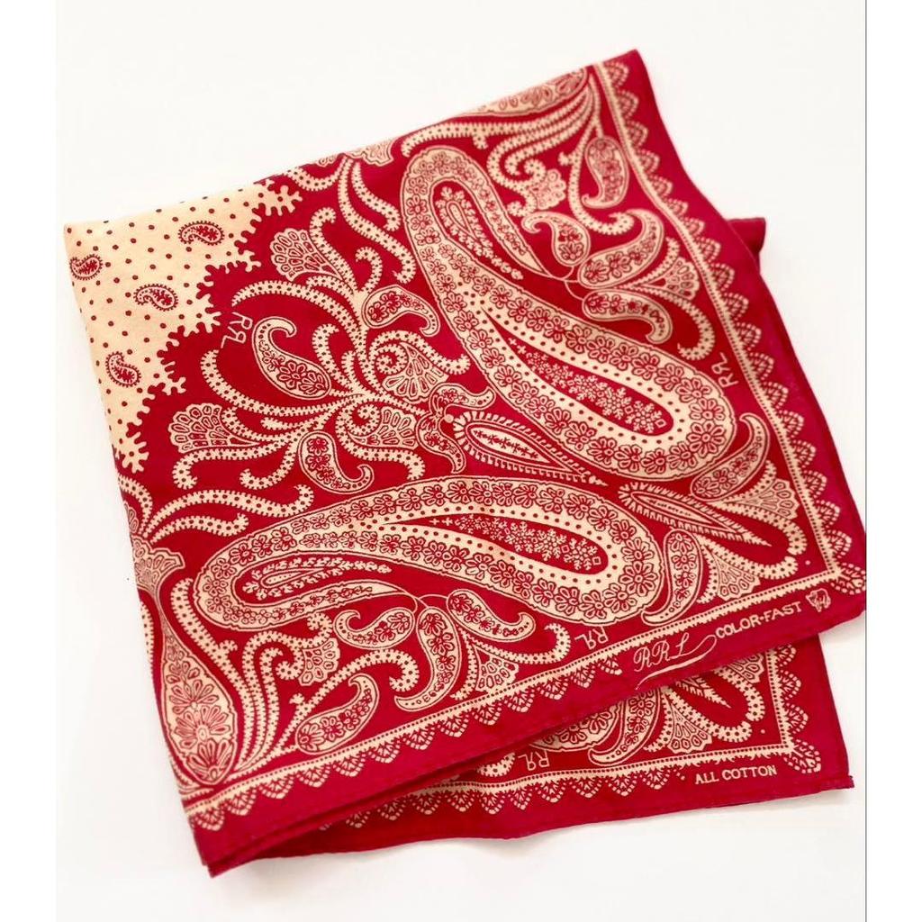 Used RRL Double RL Bandana Paisley Pattern