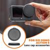 For DJI Osmo Action 6 Silicone Lens Cap Custom Made Anti-scratch & Anti-Fingerprint Protective Cover for Action6 Accessories