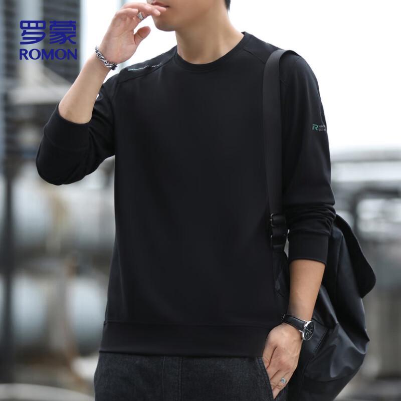 ROMON Men's Casual Long-Sleeve Sweatshirt