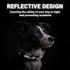 IP68 Waterproof AirTag Dog Collar – Heavy Duty Reflective Padded Design with Integrated AirTag Holder for Small, Medium & Large Dogs –
