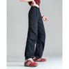 TonLion Women's Loose Pleated Straight-Leg Cargo Pants