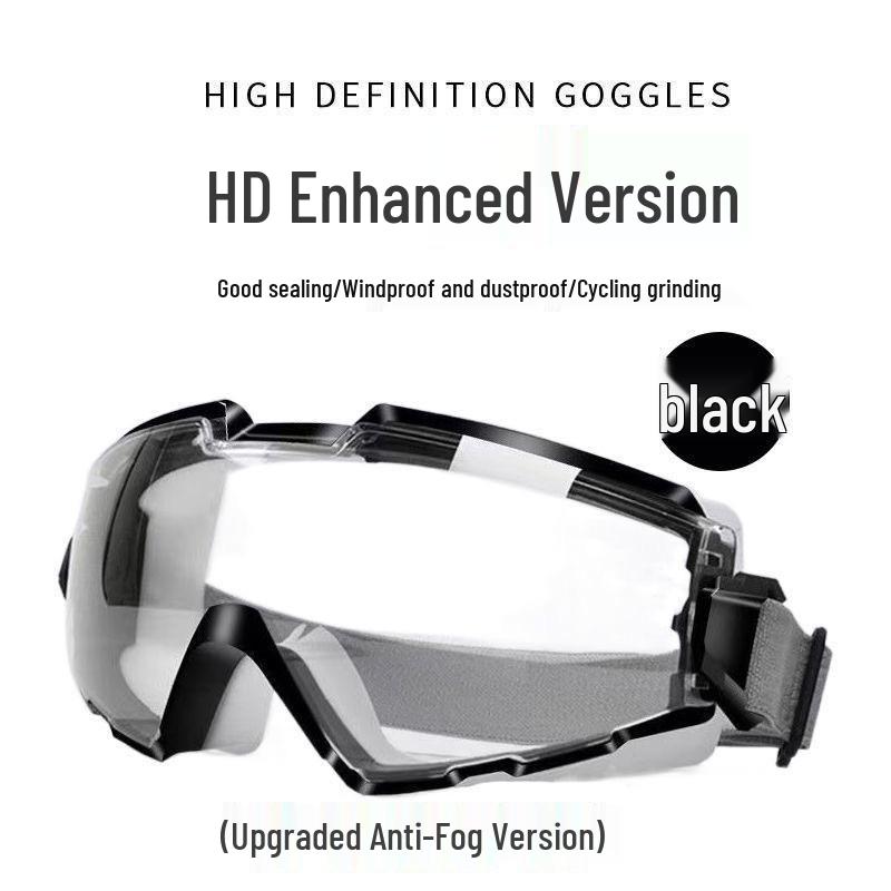 Women's Windproof UV Protection Cycling Sunglasses with Large White Transparent Frame