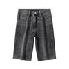New High-waist Stretch Mid-trousers Men's Denim Five-point Pants Casual 5-point Shorts