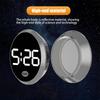 Fashionable Car LED Clock Touch-Control Dashboard Watch with LED Display Light for Fridge RV Classroom Travel Vehicle