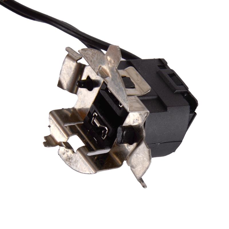 2pcs Car Light Bulb Base Holder Socket Wire Adapter H7 Halogen Lamp Harness Wiring Connector