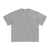 ARTIE Men's 2024 Spring/Summer Vintage Washed Curled Short-Sleeve T-Shirt - American Street Style.