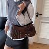 Retro locomotive style personalized shoulder messenger bag