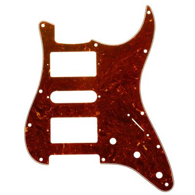 Musiclily Pro HSH Schlagbrett für Stratocaster E-Gitarre Braun Schildpatt Set 11-Loch ST-Typ USA/Mexiko Gitarren, 4-teilig