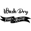 2-Piece Metal Laundry Signs: ‘Wash, Dry, Fold, Repeat’ for Stylish Laundry Room.Metal Wall Art for Laundry Décor.Enhancement