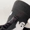 Halloween Themed Magnetic Link Socks Soft Unisex Short Socks With Ghosty Pumpkin Patterns Practical Polyester