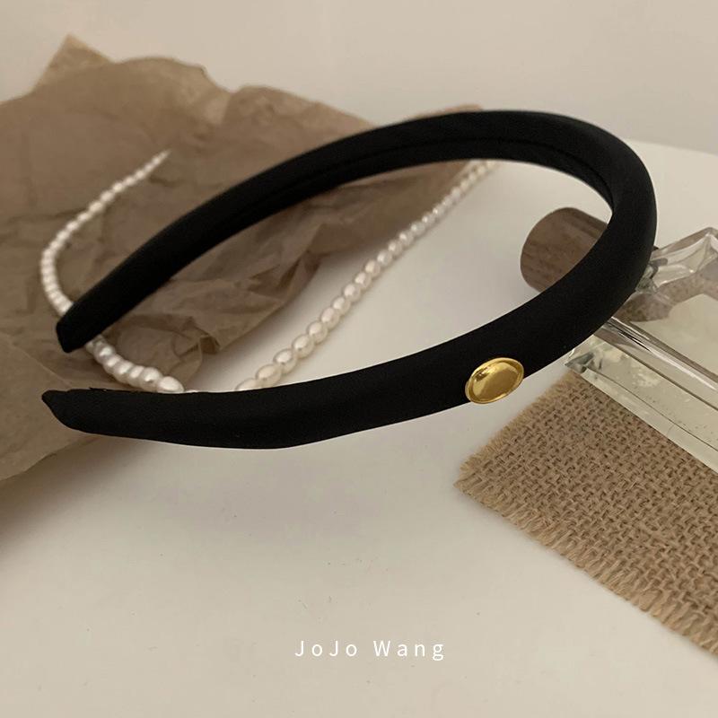 

Высококачественные и универсальные повязки для волос для умывания лица, простые заколки для волос, ретро-ободки, аксессуары для волос и головные уборы small