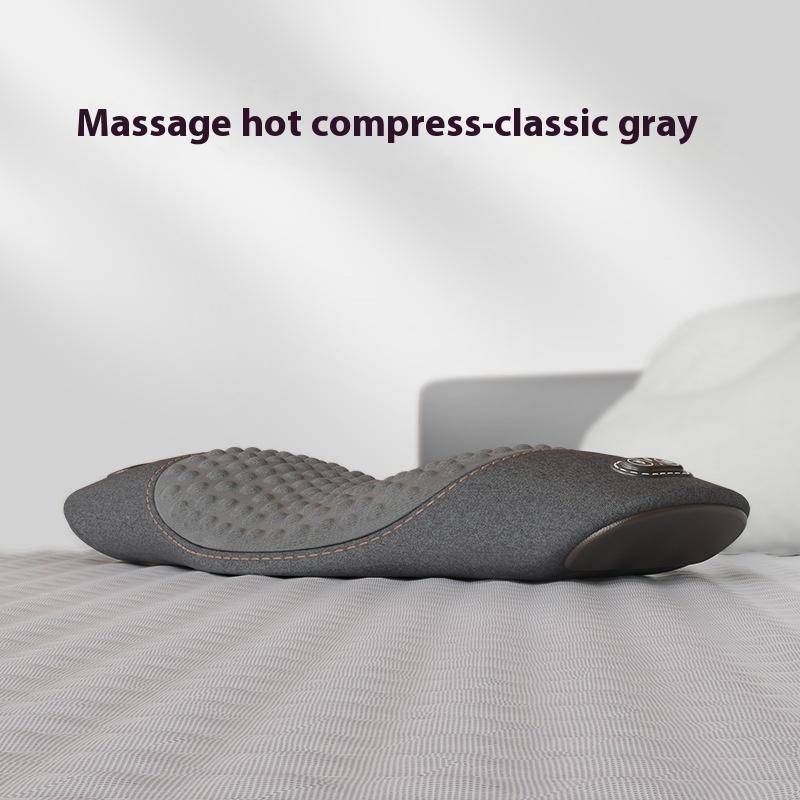 Waist Pillow Bed Sleep Lumbar Support Pad Constant Temperature Hot Compress Cushion Massage Relaxation Therapy Machine Vibrator