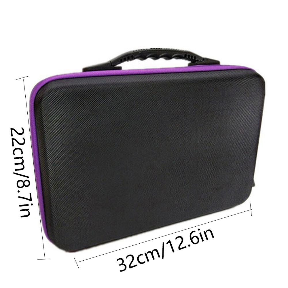 60 Bottles Diamond Painting Accessories Tools Storage Containers Bag Diamond Painting Tool Pen Carry Case Mosaic Storage Box