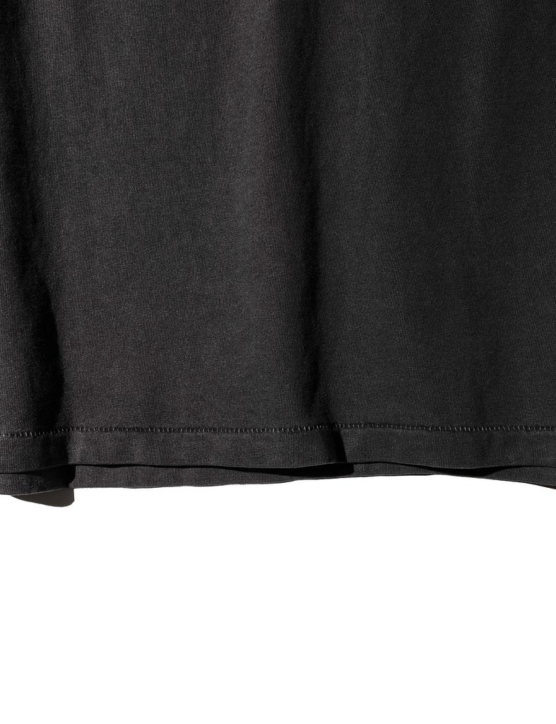 PUNCH DRUNK PARTIES Circle Logo Garment Dyed Tee (Charcoal)