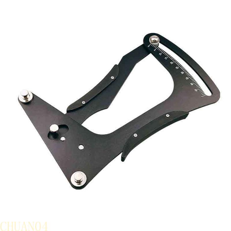 A1A2 Compacts Spokes Tension Tester Multifunction Bicycles Truing Tool With Ergonomic for Wheel Maintenances чёрный