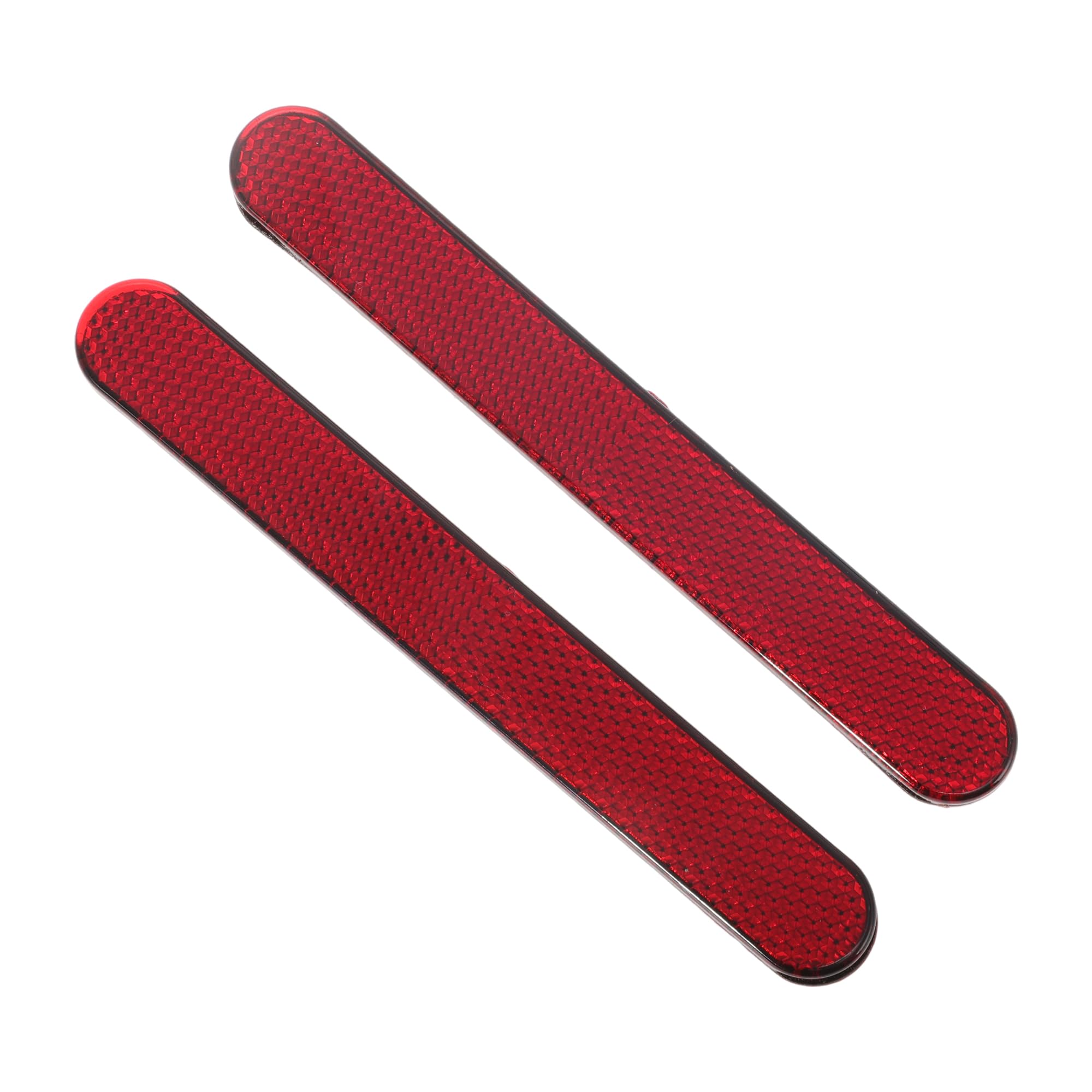 

BULLSPANN Reflector Motorcycle Safety Reflector Stick-on Type Set of 2 красный