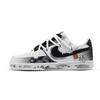 Court Vision 1 Fu Ma Festa di Primavera Ammortizzazione Termica Scarpe da Skateboard Basse da Uomo Nero Bianco DH2987-101(Team965-)