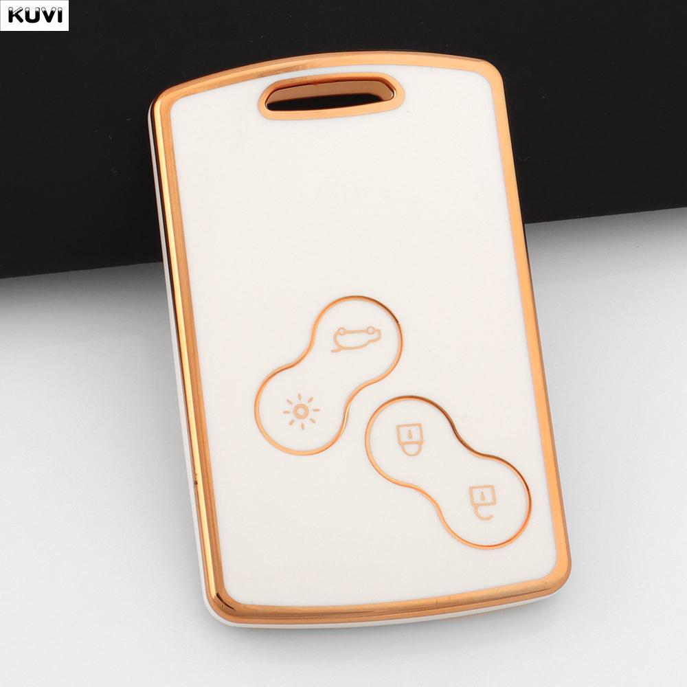 Tpu Auto Smart Key Fob Cover Case Housing Remote Fit For Renault Duster Captur Clio Logan Megane 2 3 Koleos Scenic Nema Fluence Zeo Kaptur