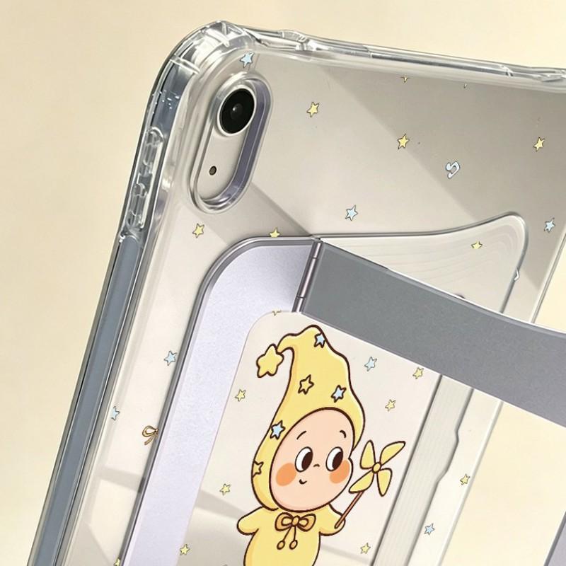 Slim Acrylic IPad Air 8 Case With Stand Support Multi-Angle Adjustable Full Coverage Shockproof 11-inch Tablet