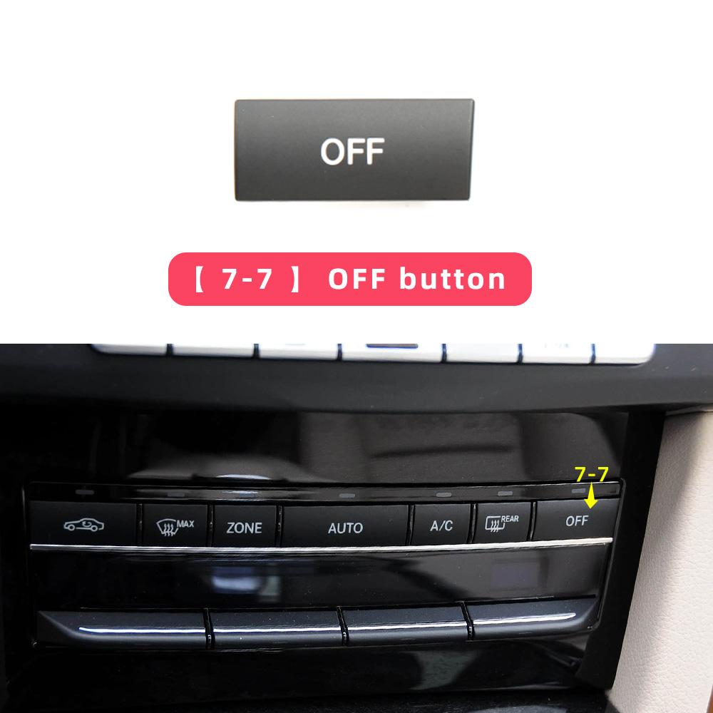 AC Air Conditioning Button 2129008711-A 2129008811-A Replacement for Mercedes W212 W207 Auto Interior Part