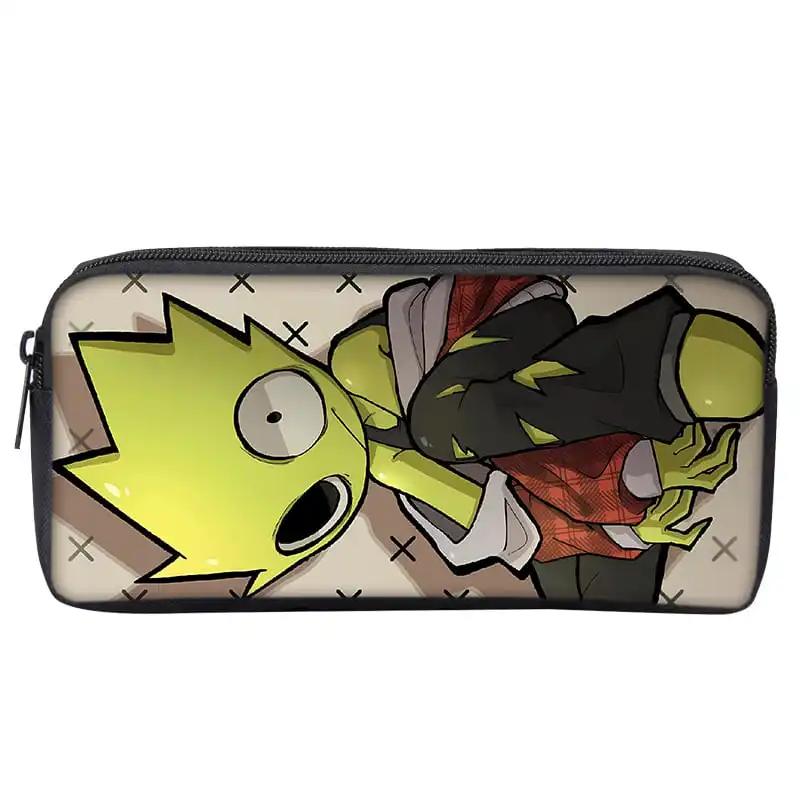 Hot Game Sprunki Single Layered Pencil Case for Boy/Girls Children Best Gifts 3D Cartoon Teenager Pencil Pouch School Supplies
