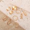 22-Piece Open Multi-Joint Heart and Butterfly Ring Set for Women