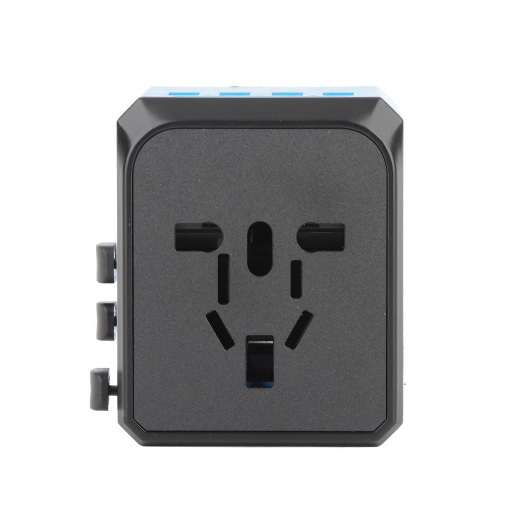 Universal Travel Adapter Worldwide Portable 4 USB Port International Wall Charger for Phone 100‑240V